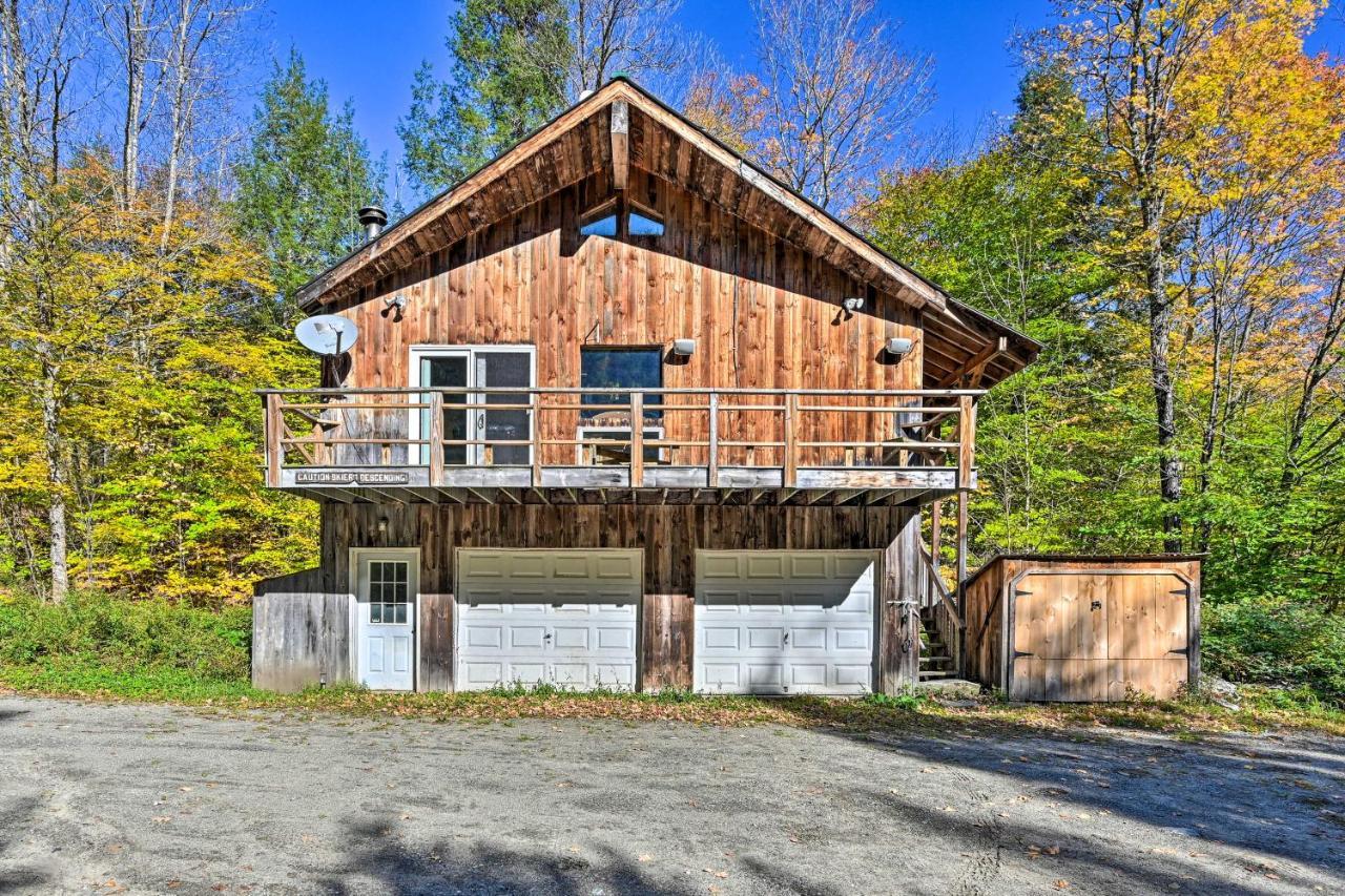 Remote Cabin With Fire Pit 3 Miles To Stowe Mtn! エクステリア 写真